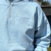 Sweat à col zippé