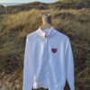 Sweat zippé blanc Veste zippé unisexe